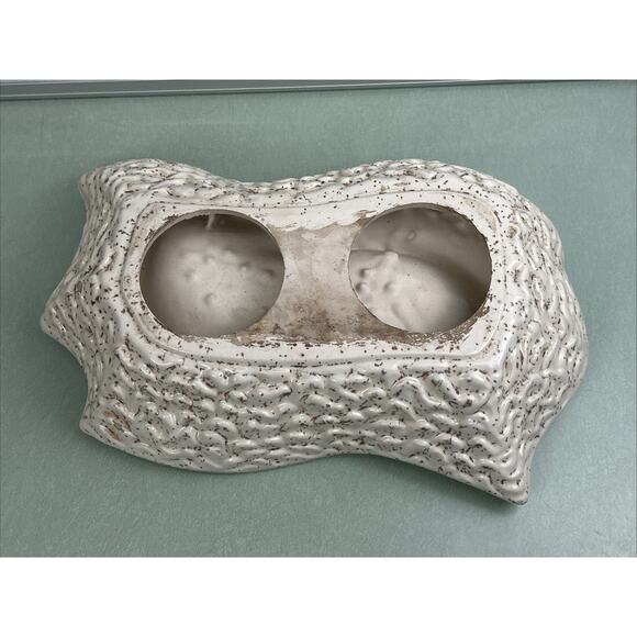 Vintage MCM Large Table Ashtray Abstract Atomic Speckled Geometric Splattered - Picture 7 of 9